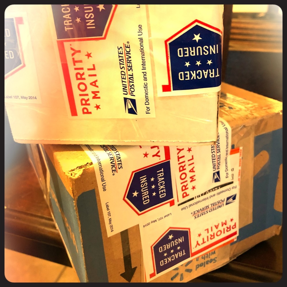 USPS dropoff today 😉